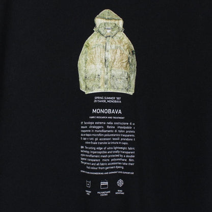 Stone Island Archivio SS 2021 Black Short Sleeve Cotton T-Shirt