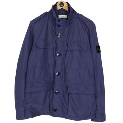 Stone Island SS 2014 Navy Blue Micro Reps Nylon Multi Pocket Jacket