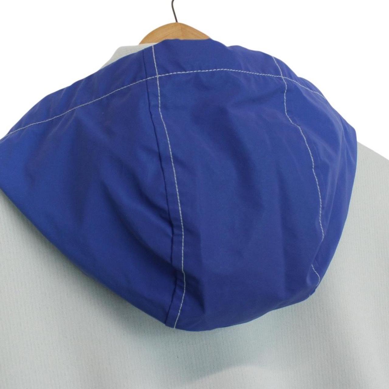 Stone Island Marina SS 2023 Light Blue Plated Dyed Cotton Nylon Hoodie Jumper