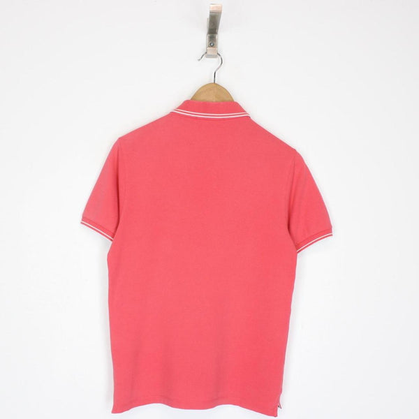 Stone Island Peach Short Sleeve Compass Polo Shirt
