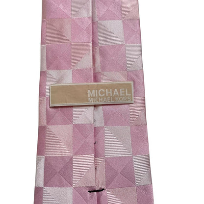 Michael Kors Pink Silk Tie