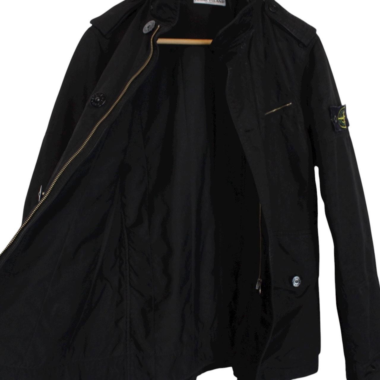 Stone Island AW 2009 Black Multi Pocket Quilted Field Jacket