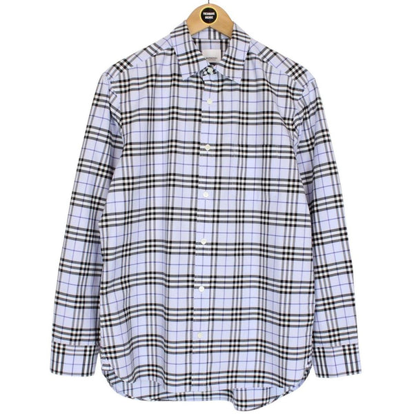 Burberry London Light Blue Nova Check Long Sleeve Shirt