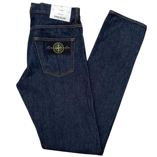 Stone Island AW 2016 Navy Blue RE-T Fit Denim Jeans