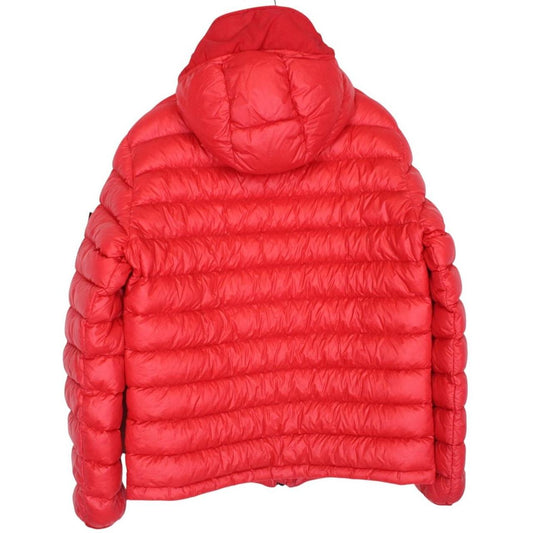 Stone Island Junior AW 2017 Red Garment Dyed Micro Yarn Down Puffer Jacket
