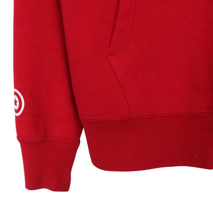 Bape Red Camo Full Zip WGM Shark Hoodie Jumper