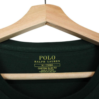 Polo Ralph Lauren Green Short Sleeve Cotton Slim Fit T-Shirt