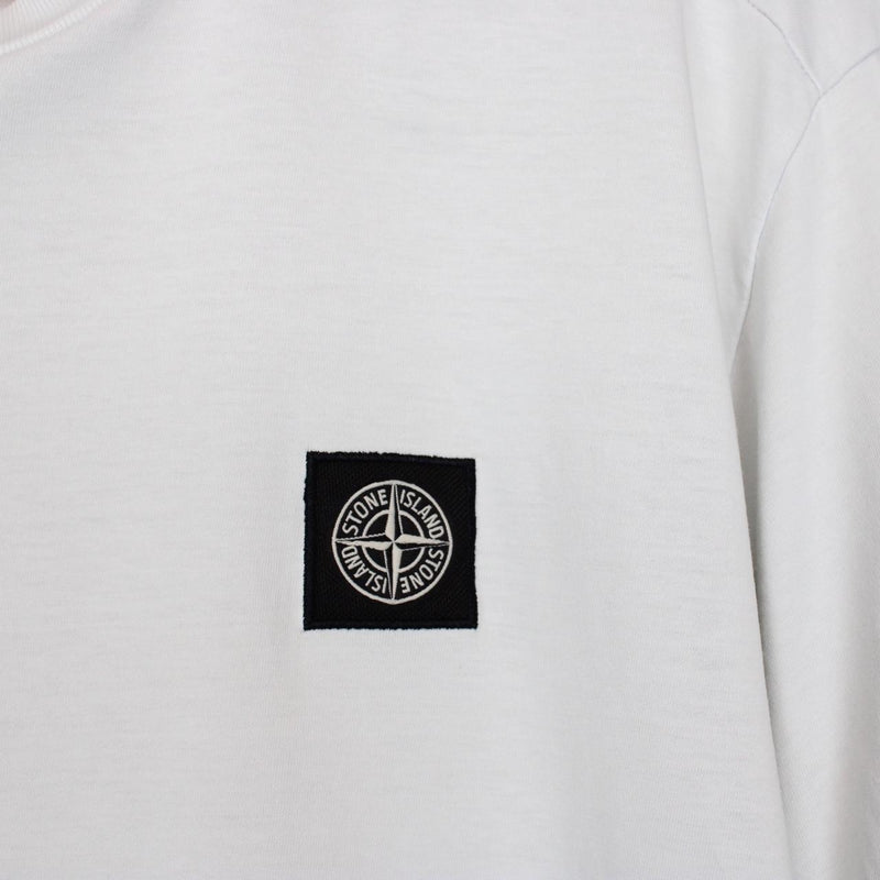 Stone Island AW 2018 Off White Short Sleeve Compass T-Shirt