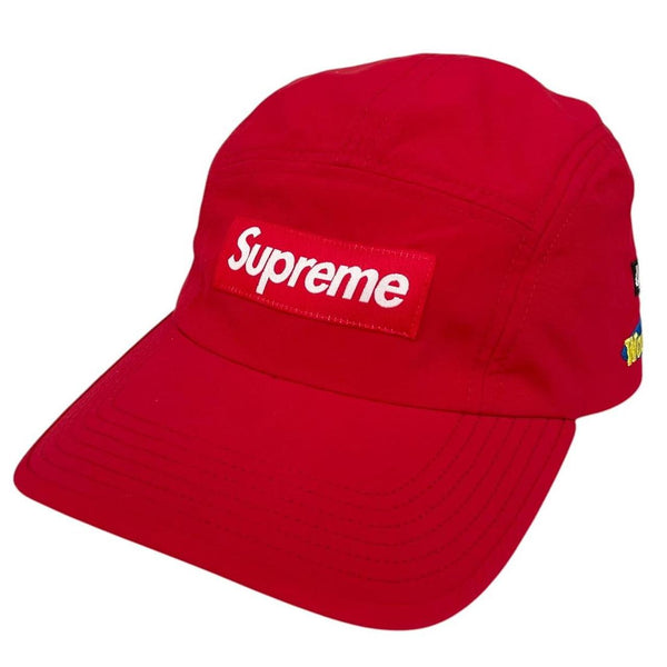 Supreme 2020 Red World Famous Trial 5 Panel Camp Baseball Cap