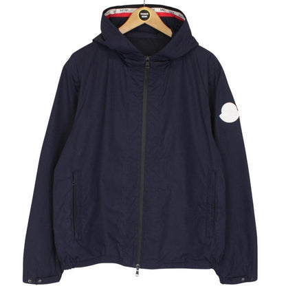 Moncler Carles Navy Blue Full Zip Hooded Jacket