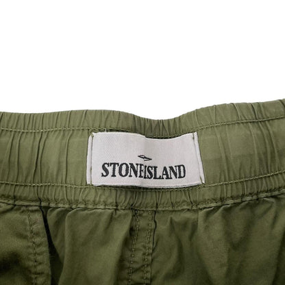 Stone Island SS 2022 Green RE-T Fit Cargo Trousers