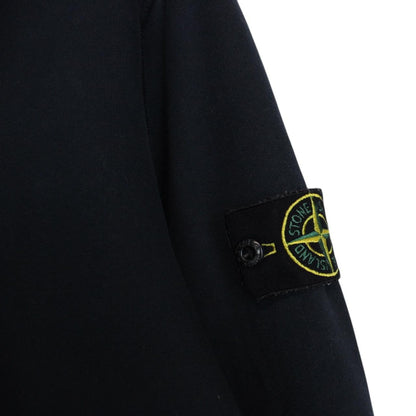 Stone Island AW 2022 Navy Blue Cotton Sweatshirt Jumper