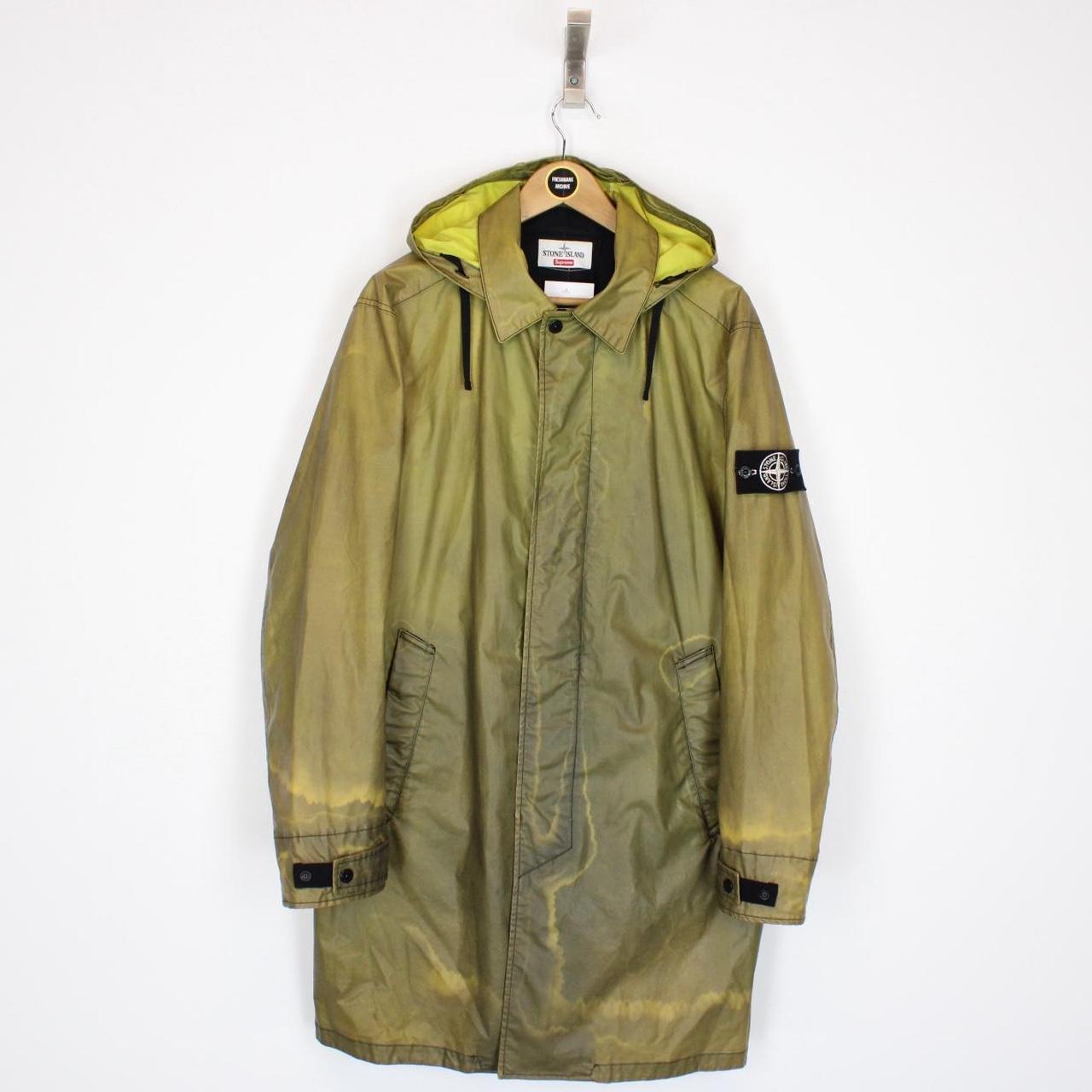 Stone Island x Supreme SS 2016 Heat Reactive Trench Coat