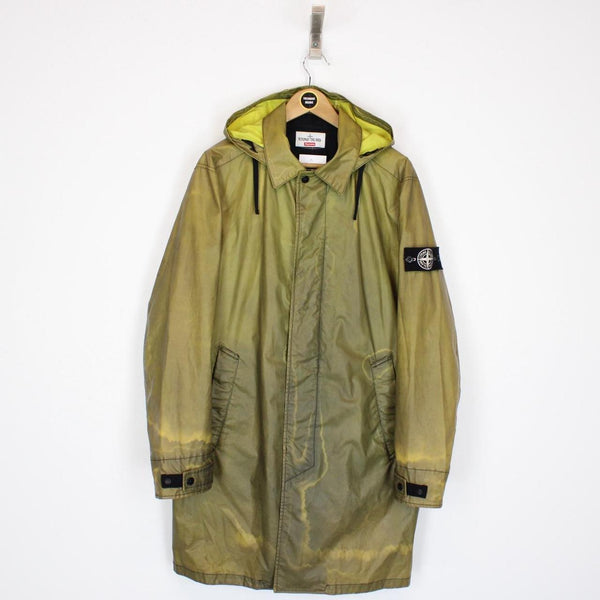 Stone Island x Supreme SS 2016 Heat Reactive Trench Coat