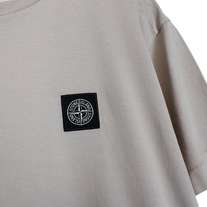 Stone Island Beige Short Sleeve Compass T-Shirt