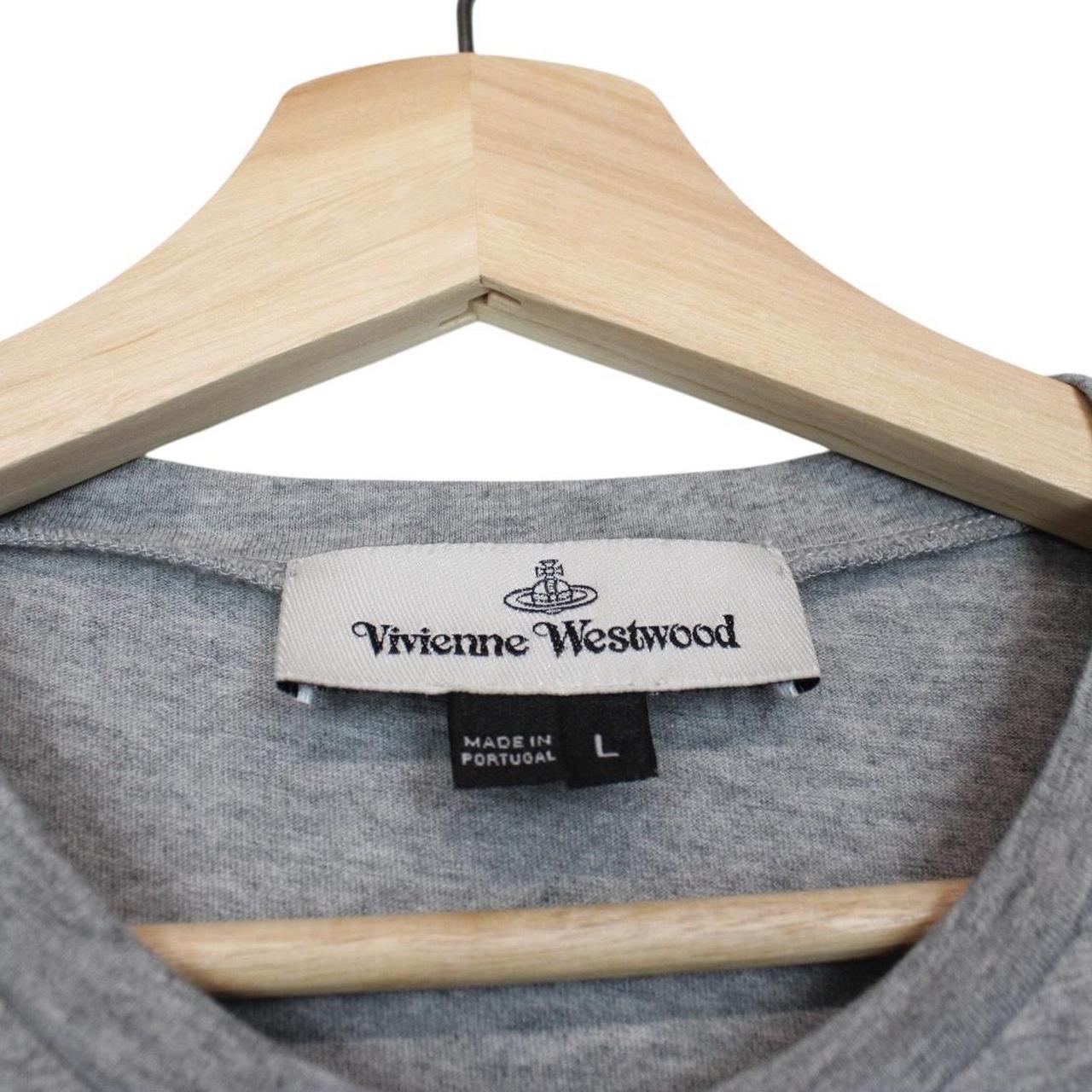 Vivienne Westwood Grey Short Sleeve Orb T-Shirt