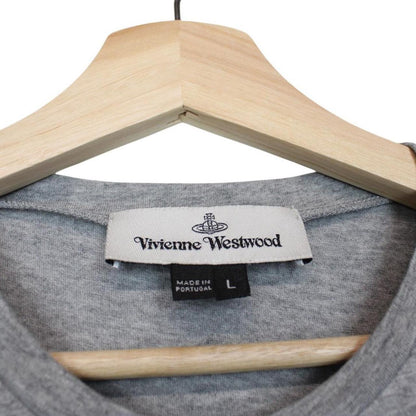 Vivienne Westwood Grey Short Sleeve Orb T-Shirt