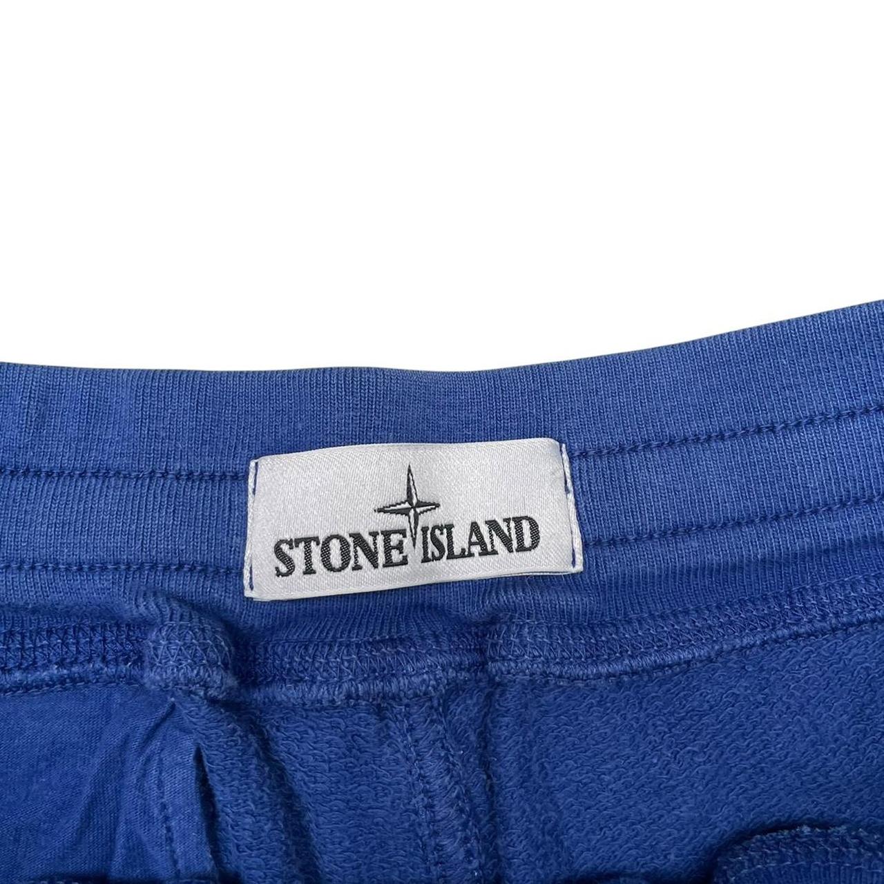 Stone Island SS 2015 Blue Cotton Jogger Shorts