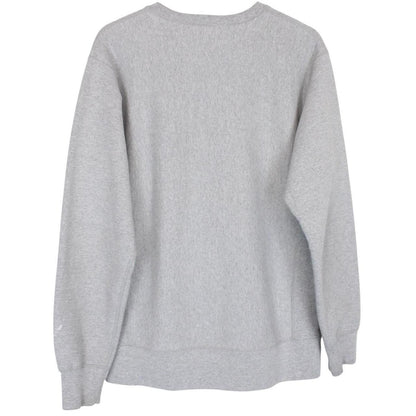 Supreme Grey and White S Logo Cotton Sweatshirt Jumper