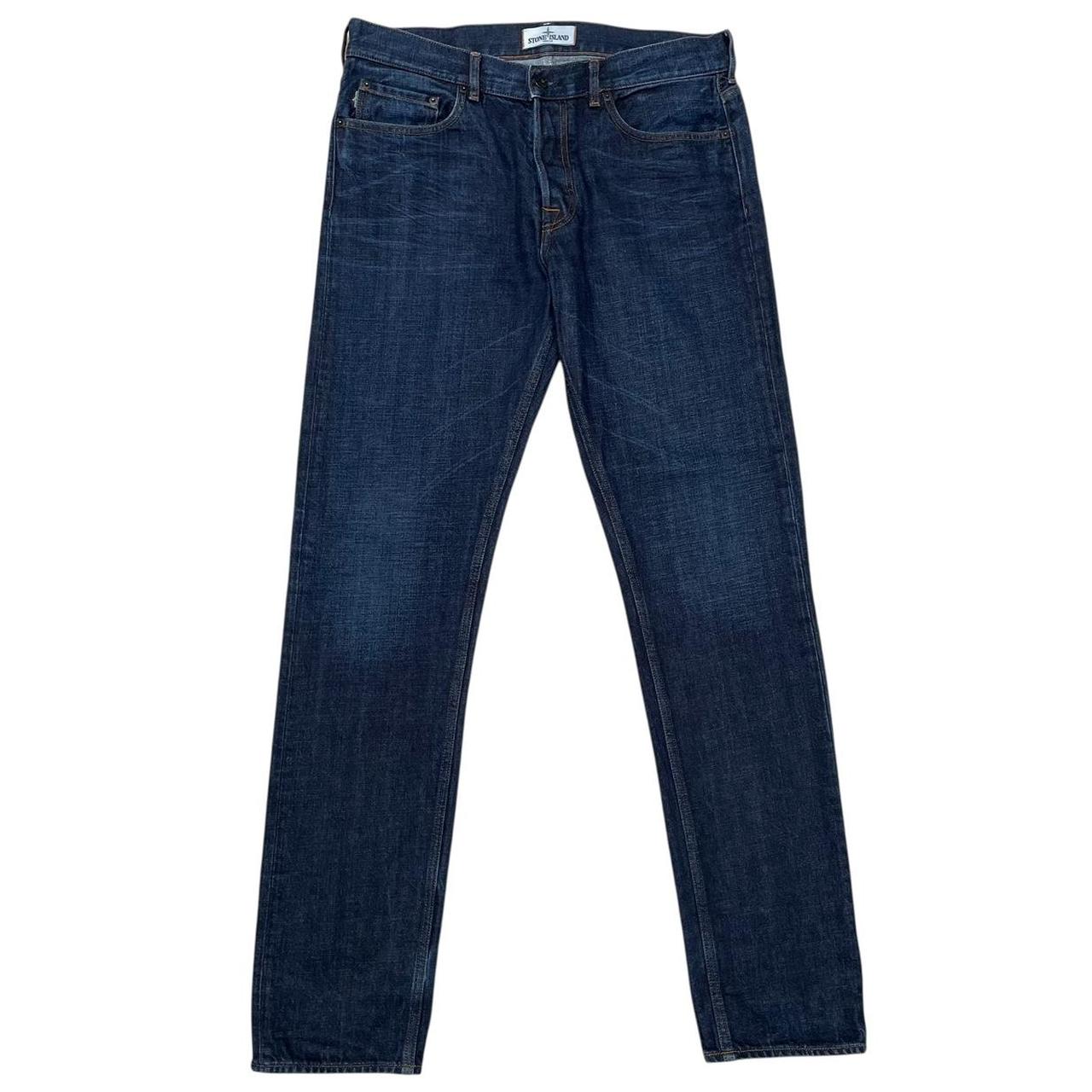 Stone Island AW 2013 Navy Blue RE-T Fit Denim Jeans