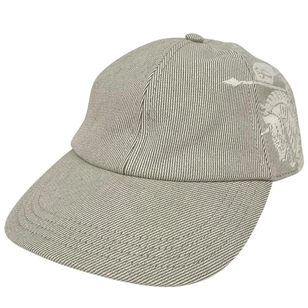 Burberry Beige EKD Logo Embroidered Baseball Cap