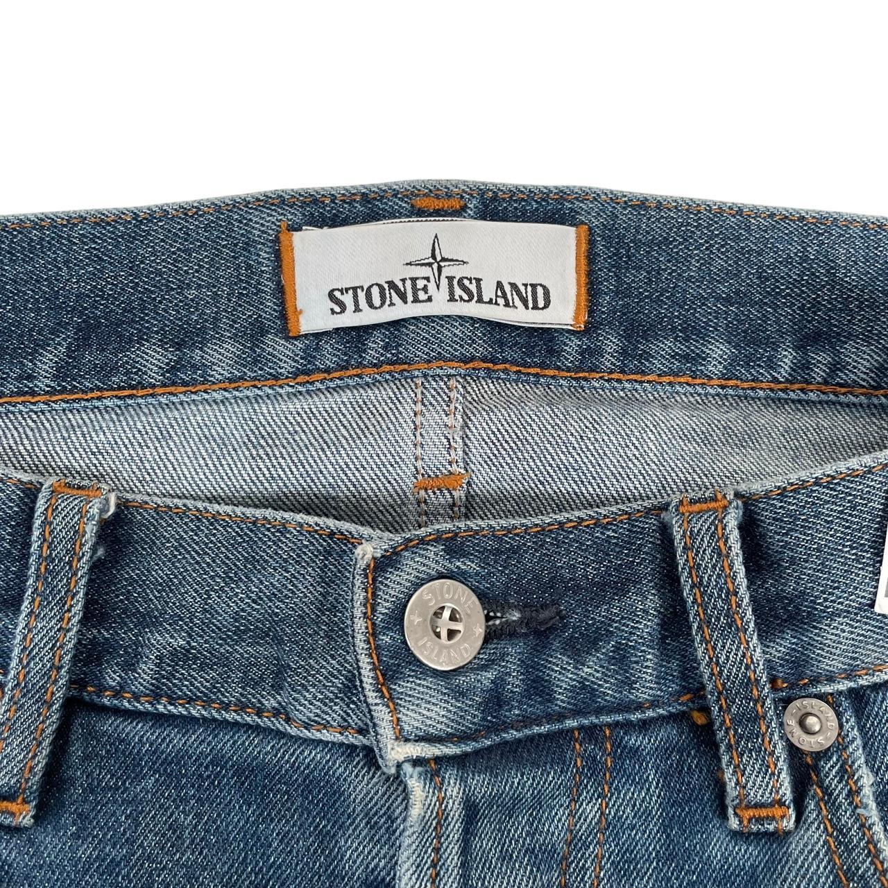 Stone Island AW 2017 Blue RE-T Fit Denim Jeans