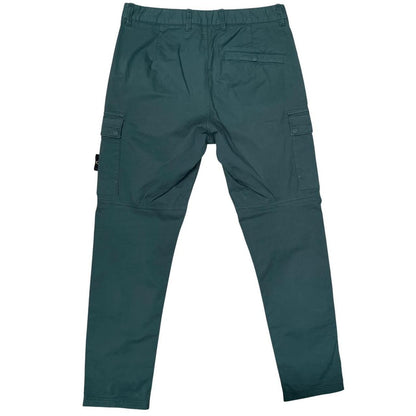 Stone Island Green RE-T Fit Cargo Trousers