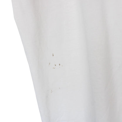Dsquared2 white short sleeve cotton t-shirt with DSQ2 logo print and pocket detail.