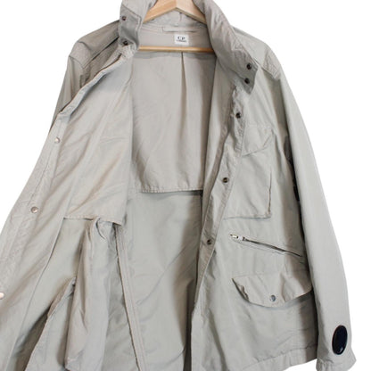 CP Company SS 2008 Beige Full Zip Watchviewer Field Jacket