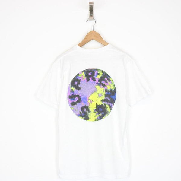 Supreme 2020 Marble White and Multicoloured Short Sleeve T-Shirt