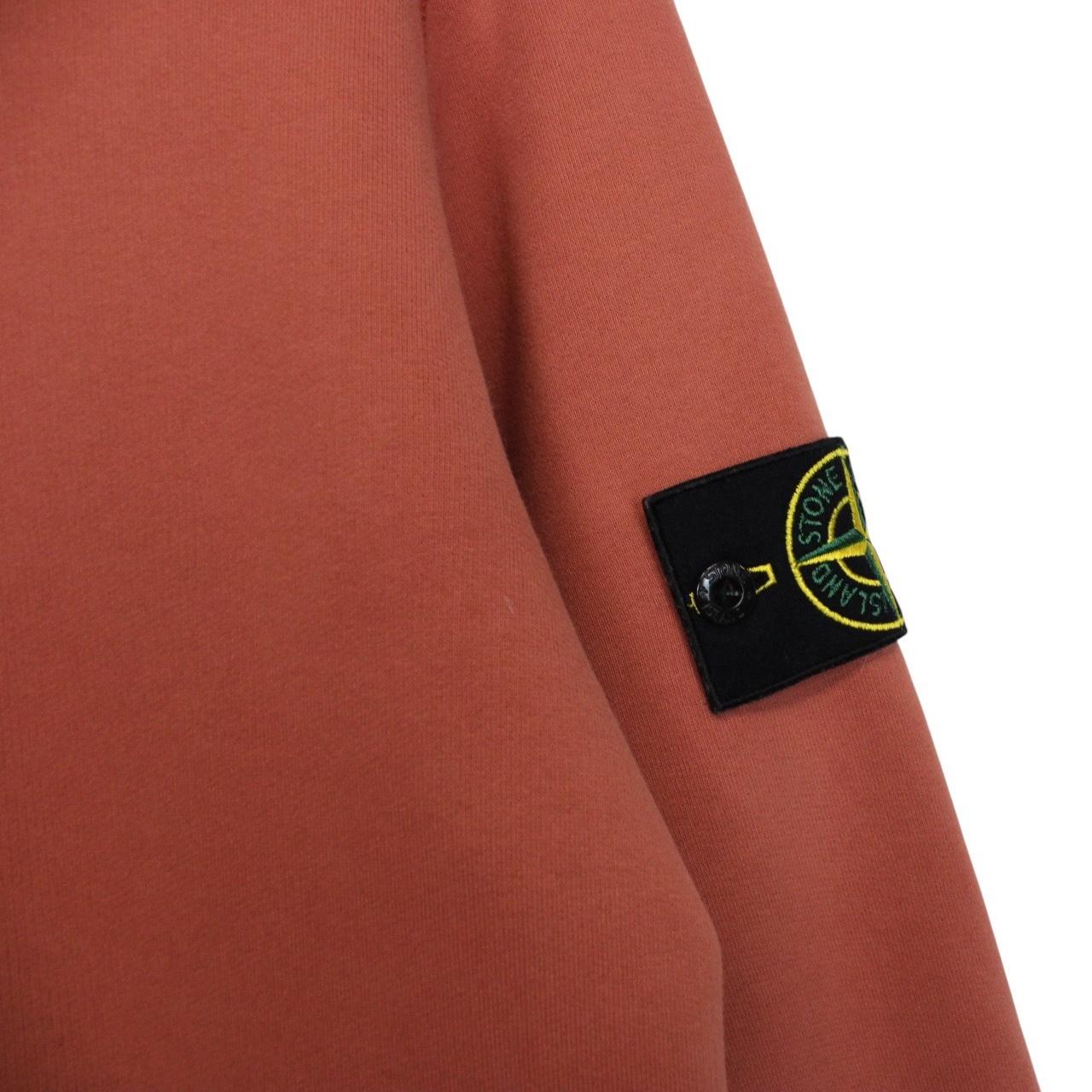 Stone Island AW 2019 Orange Cotton Sweatshirt Jumper