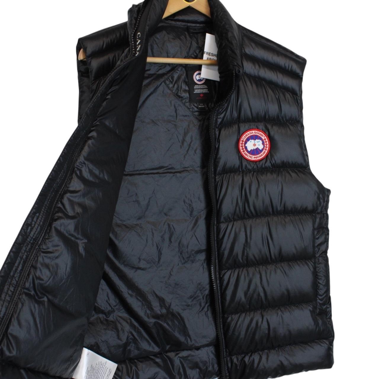 Canada Goose Crofton Black Nylon Down Gilet / Bodywarmer