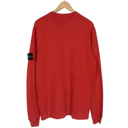 Stone Island SS 2019 Red Cotton Sweatshirt Jumper