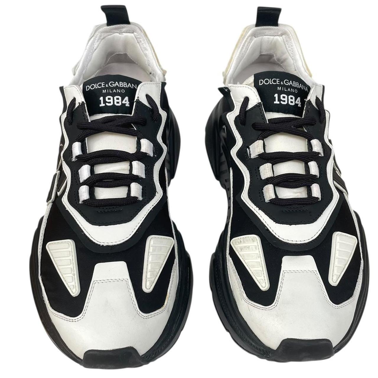 Dolce &amp; Gabbana Black and White Daymaster Trainers