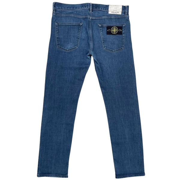 Stone Island SS 2016 Blue Slim Fit Denim Jeans
