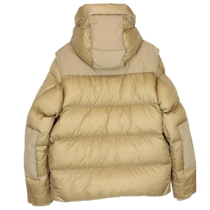 Burberry Warm Honey ‘Leeds’ Detachable Sleeve Hooded Down Jacket