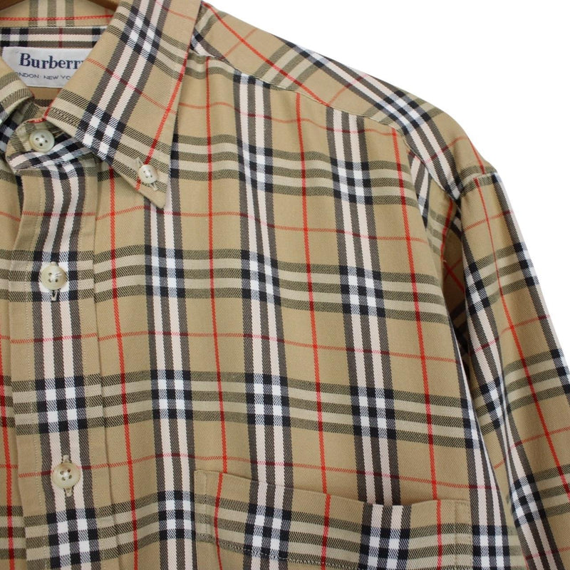 Vintage 90s Burberry Shirt Large – Freshmans Archive
