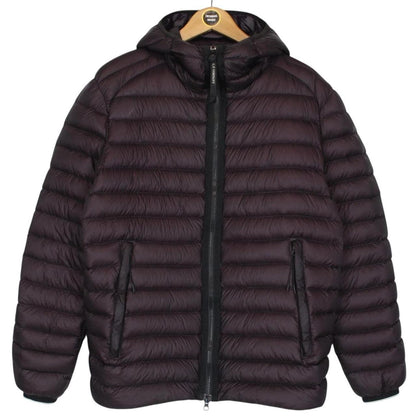 CP Company Plum Purple DD Shell Full Zip Down Goggle Jacket