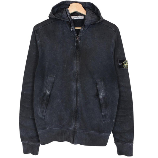 Stone Island AW 2017 Navy Blue Frost Hoodie Jumper