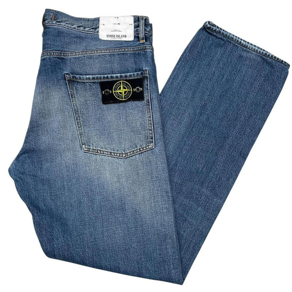 Stone Island SS 2011 Navy Blue RE Fit Denim Jeans