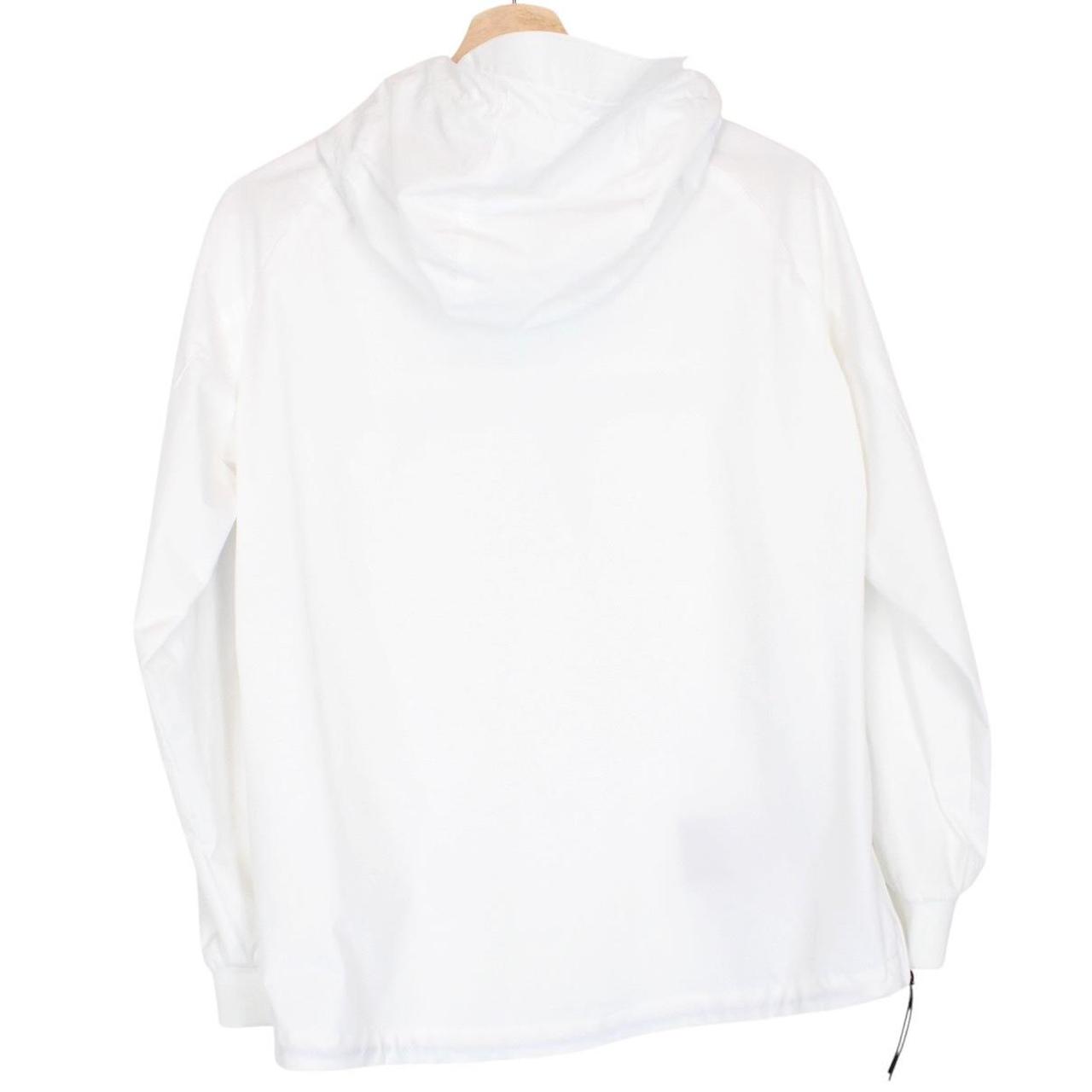 CP Company White Pro Tek 1/4 Zip Windbreaker Jacket