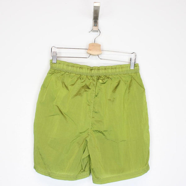 Stone Island SS 2022 Green Econyl Nylon Metal Swim Shorts