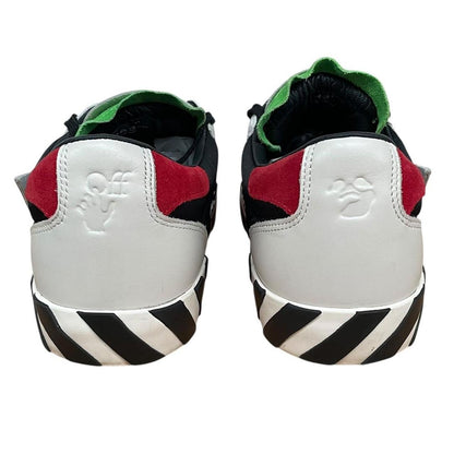 Off White Multicoloured Floating Arrow Vulcanized Leather Low Top Trainers