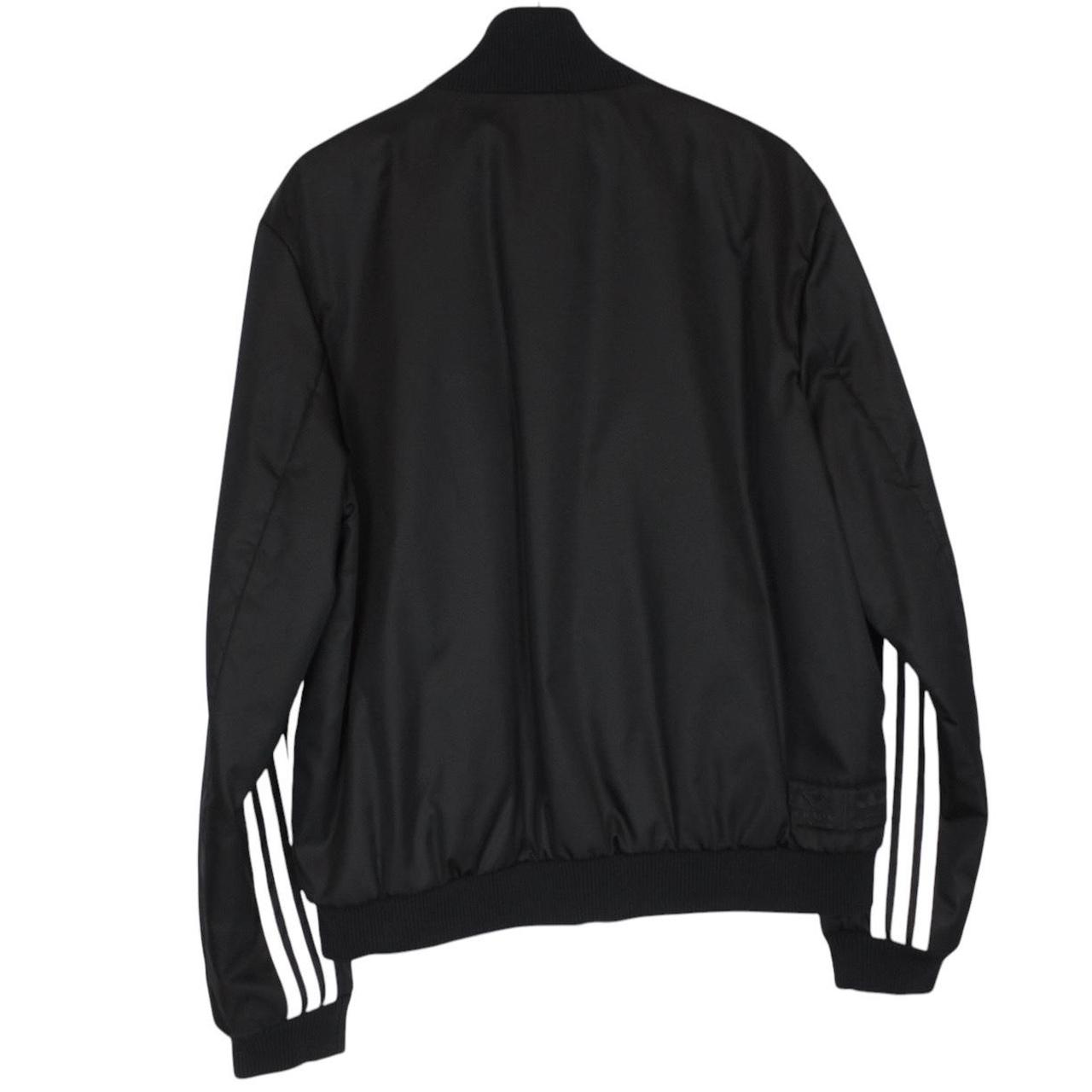 Prada x Adidas Re-Nylon Black and White Full Zip Track Jacket