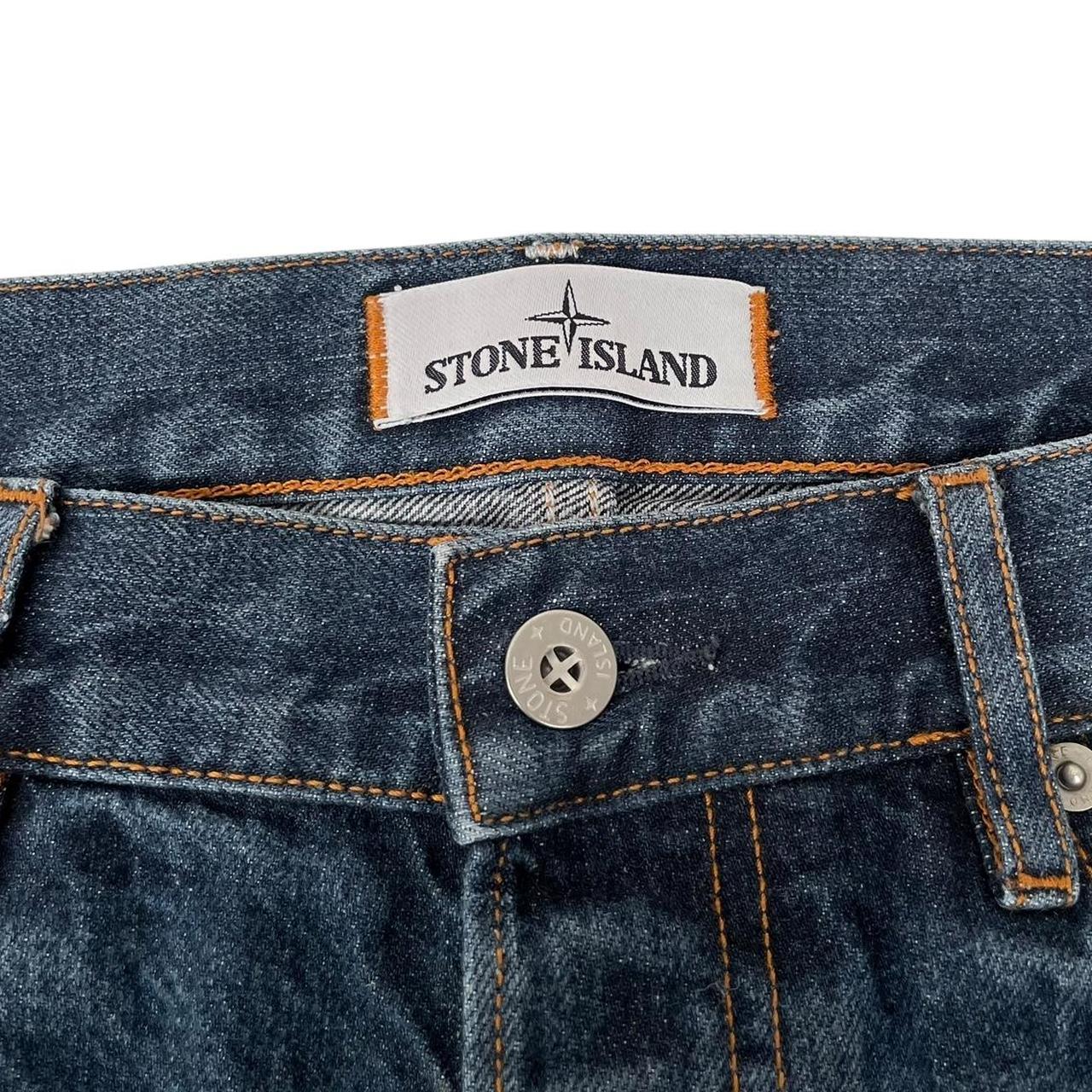 Stone Island AW 2014 Blue Slim Fit Denim Jeans