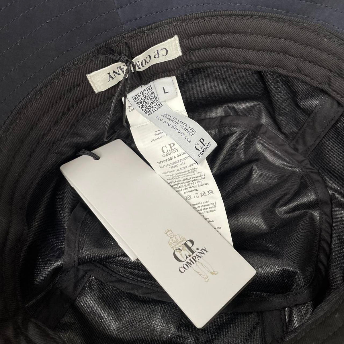 帽子 C.P Company Chrome-R Lens Bucket Hat Chrome-R Bucket Hat | C.P. Company United Kingdom Online Store