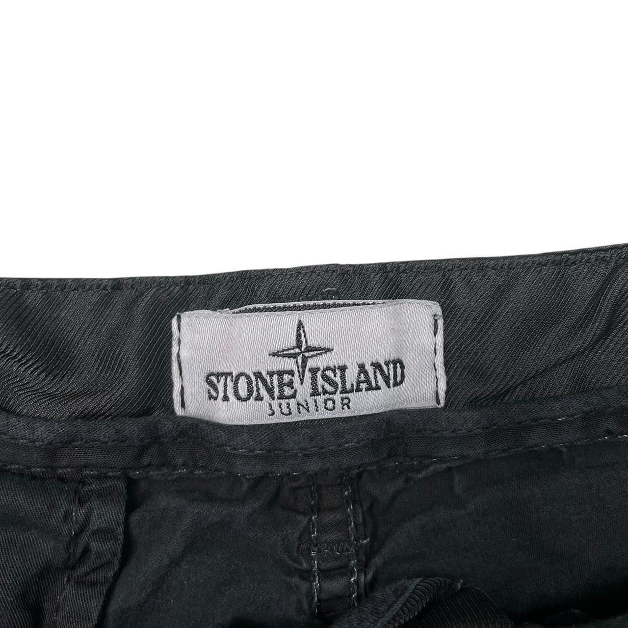 Stone Island SS 2020 Black Cotton Cargo Shorts