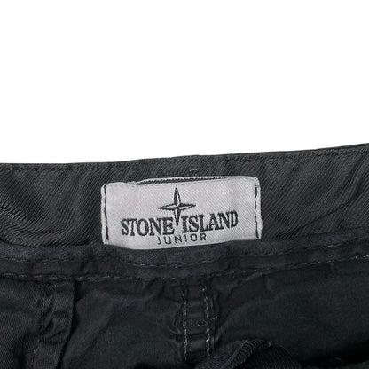 Stone Island SS 2020 Black Cotton Cargo Shorts