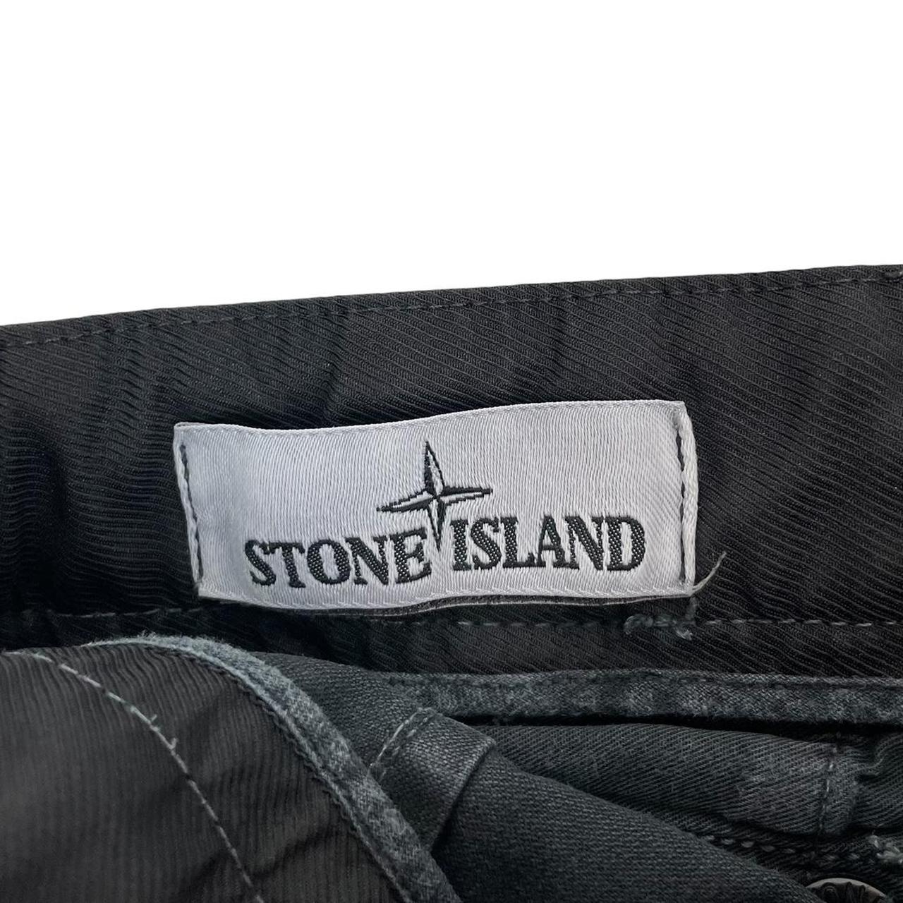 Stone Island AW 2019 Black Slim Fit Cargo Trousers