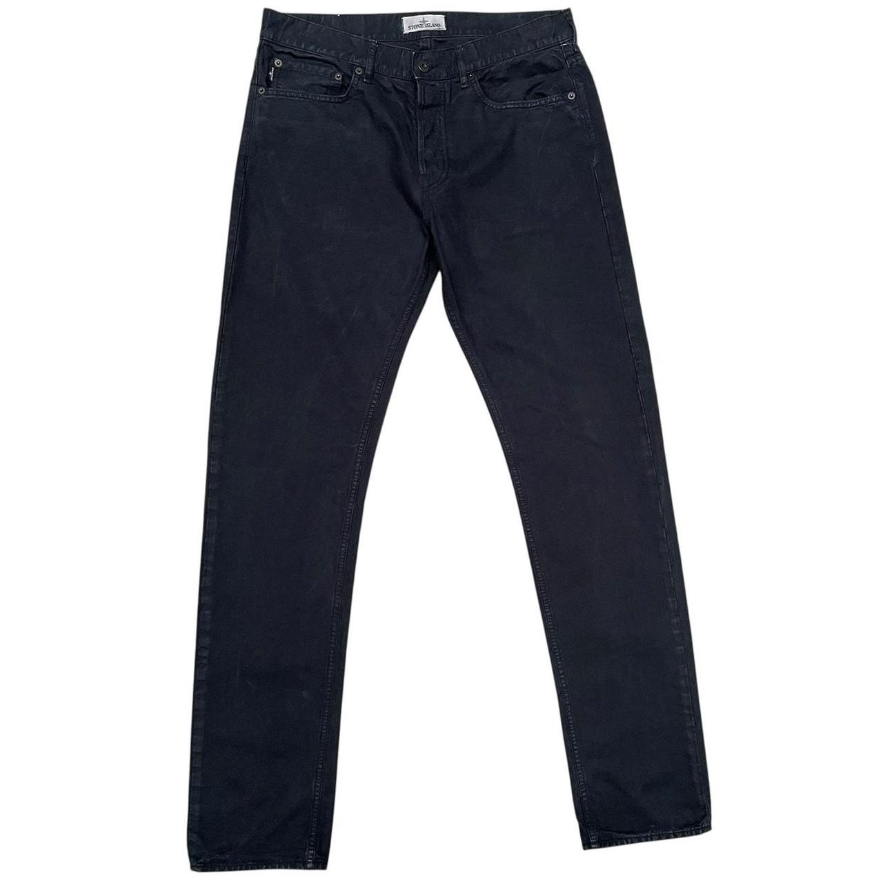 Stone Island AW 2014 Black RE-T Fit Cotton Trousers